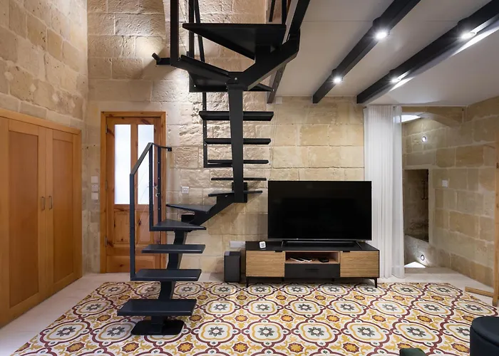 Stylish Loft In 2 Bathrooms バレッタ